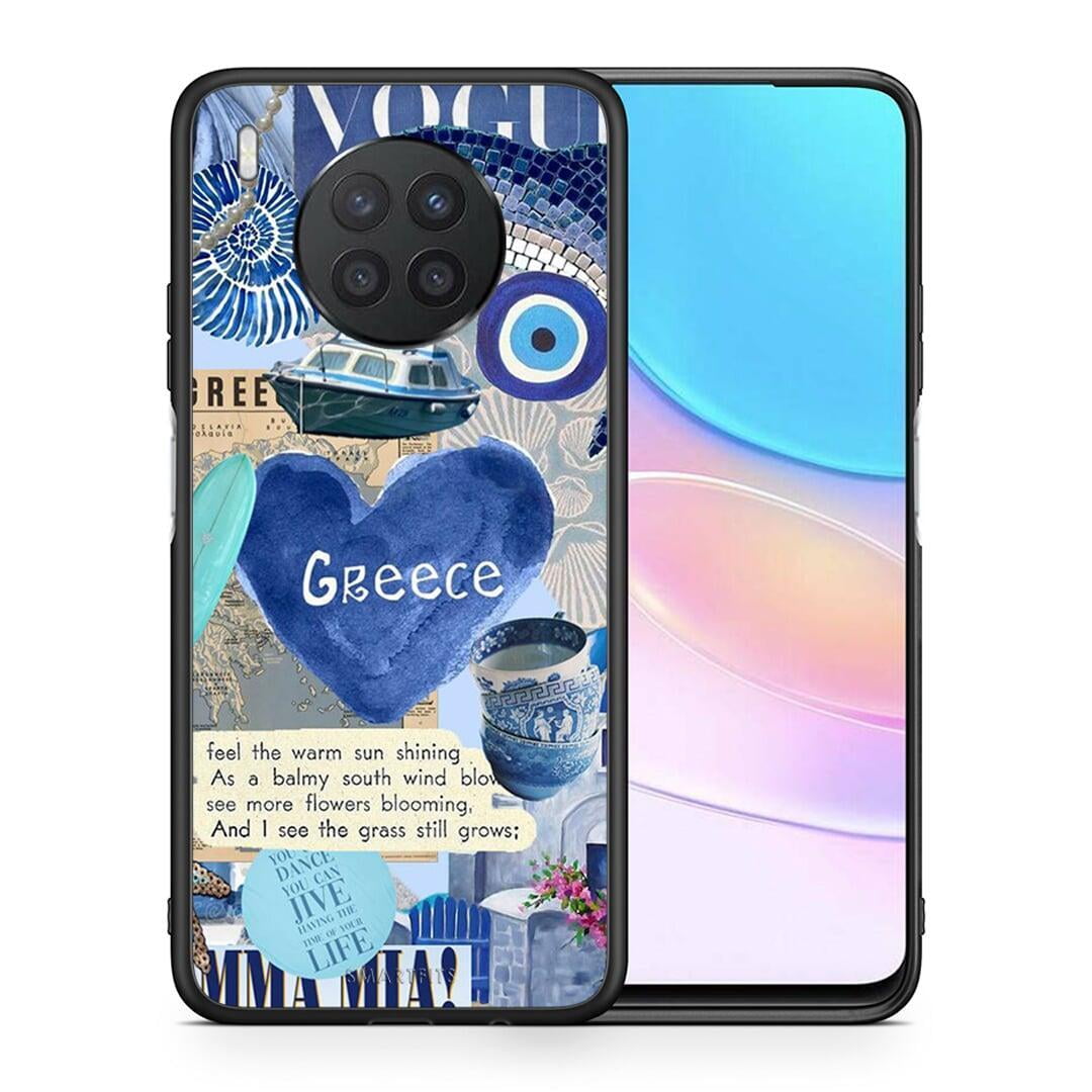 Θήκη Huawei Nova 8i / Honor 50 Lite Summer In Greece από τη Smartfits με σχέδιο στο πίσω μέρος και μαύρο περίβλημα | Huawei Nova 8i / Honor 50 Lite Summer In Greece case with colorful back and black bezels