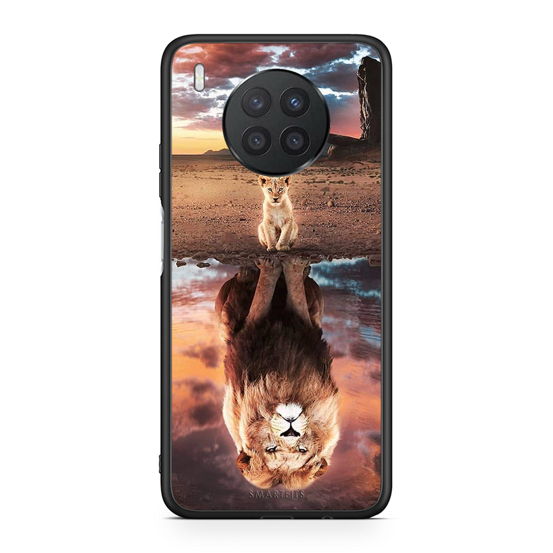 Huawei Nova 8i / Honor 50 Lite Sunset Dreams Θήκη Αγίου Βαλεντίνου από τη Smartfits με σχέδιο στο πίσω μέρος και μαύρο περίβλημα | Smartphone case with colorful back and black bezels by Smartfits
