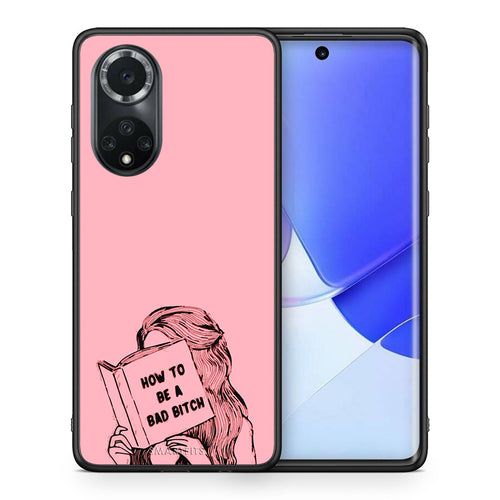 Θήκη Huawei Nova 9/Honor 50 Bad Bitch από τη Smartfits με σχέδιο στο πίσω μέρος και μαύρο περίβλημα | Huawei Nova 9/Honor 50 Bad Bitch case with colorful back and black bezels