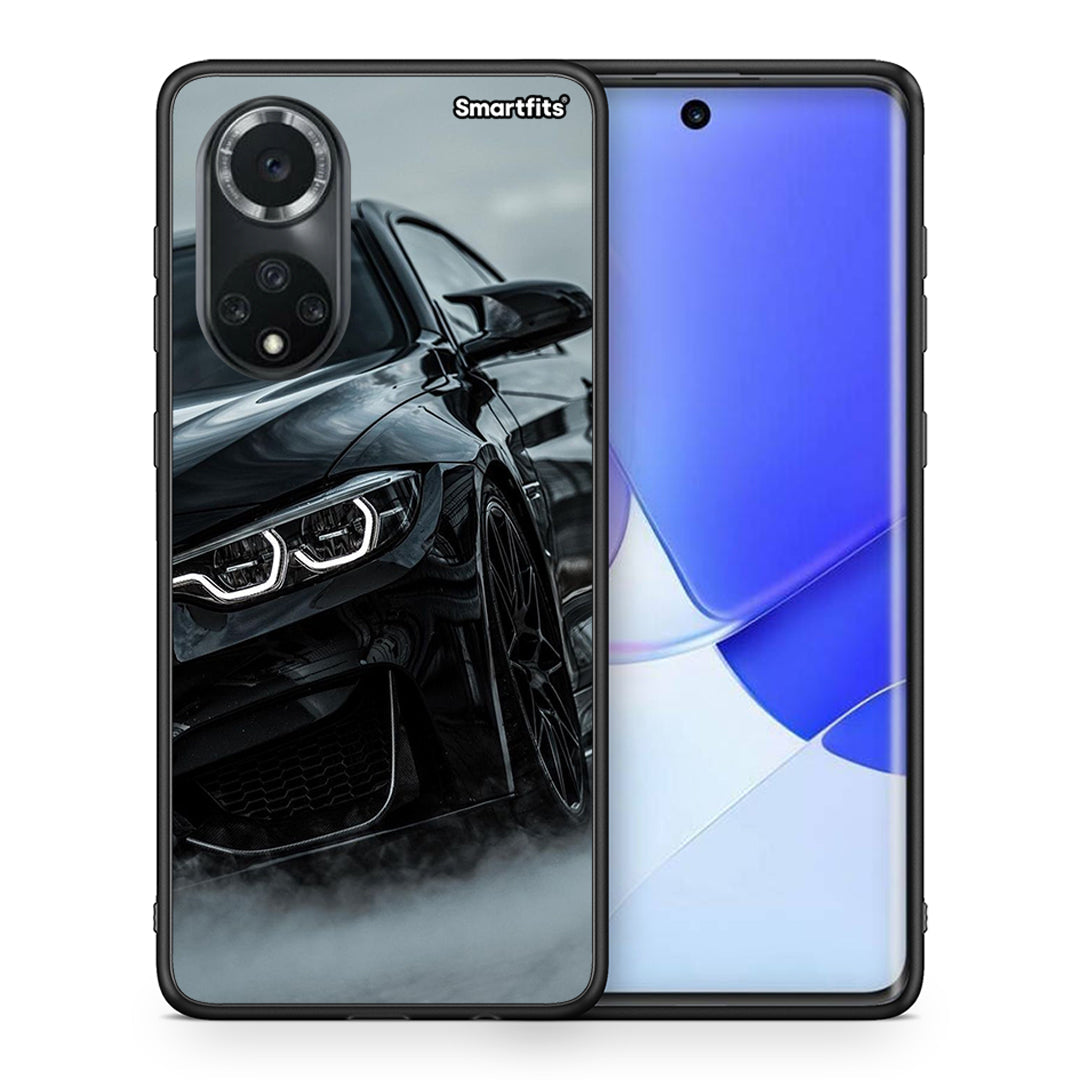 Θήκη Huawei Nova 9/Honor 50 Black BMW από τη Smartfits με σχέδιο στο πίσω μέρος και μαύρο περίβλημα | Huawei Nova 9/Honor 50 Black BMW case with colorful back and black bezels