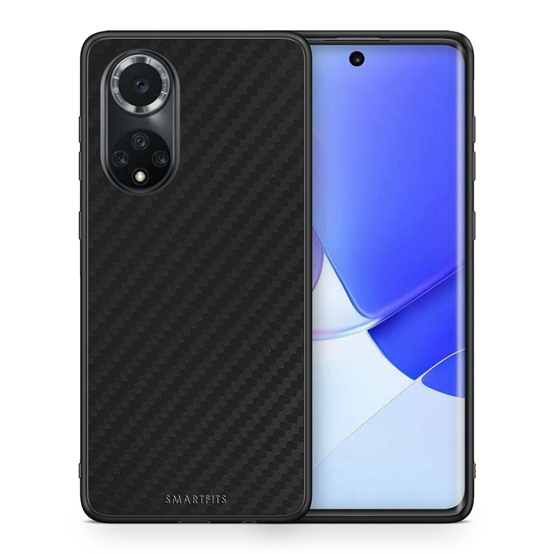Θήκη Huawei Nova 9/Honor 50 Carbon Black από τη Smartfits με σχέδιο στο πίσω μέρος και μαύρο περίβλημα | Huawei Nova 9/Honor 50 Carbon Black case with colorful back and black bezels