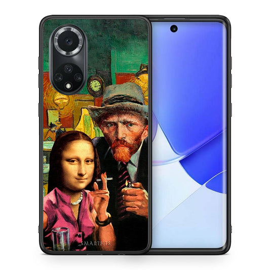 Θήκη Huawei Nova 9/Honor 50 Funny Art από τη Smartfits με σχέδιο στο πίσω μέρος και μαύρο περίβλημα | Huawei Nova 9/Honor 50 Funny Art case with colorful back and black bezels