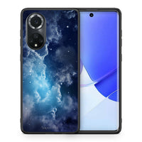 Thumbnail for Θήκη Huawei Nova 9/Honor 50 Blue Sky Galaxy από τη Smartfits με σχέδιο στο πίσω μέρος και μαύρο περίβλημα | Huawei Nova 9/Honor 50 Blue Sky Galaxy case with colorful back and black bezels