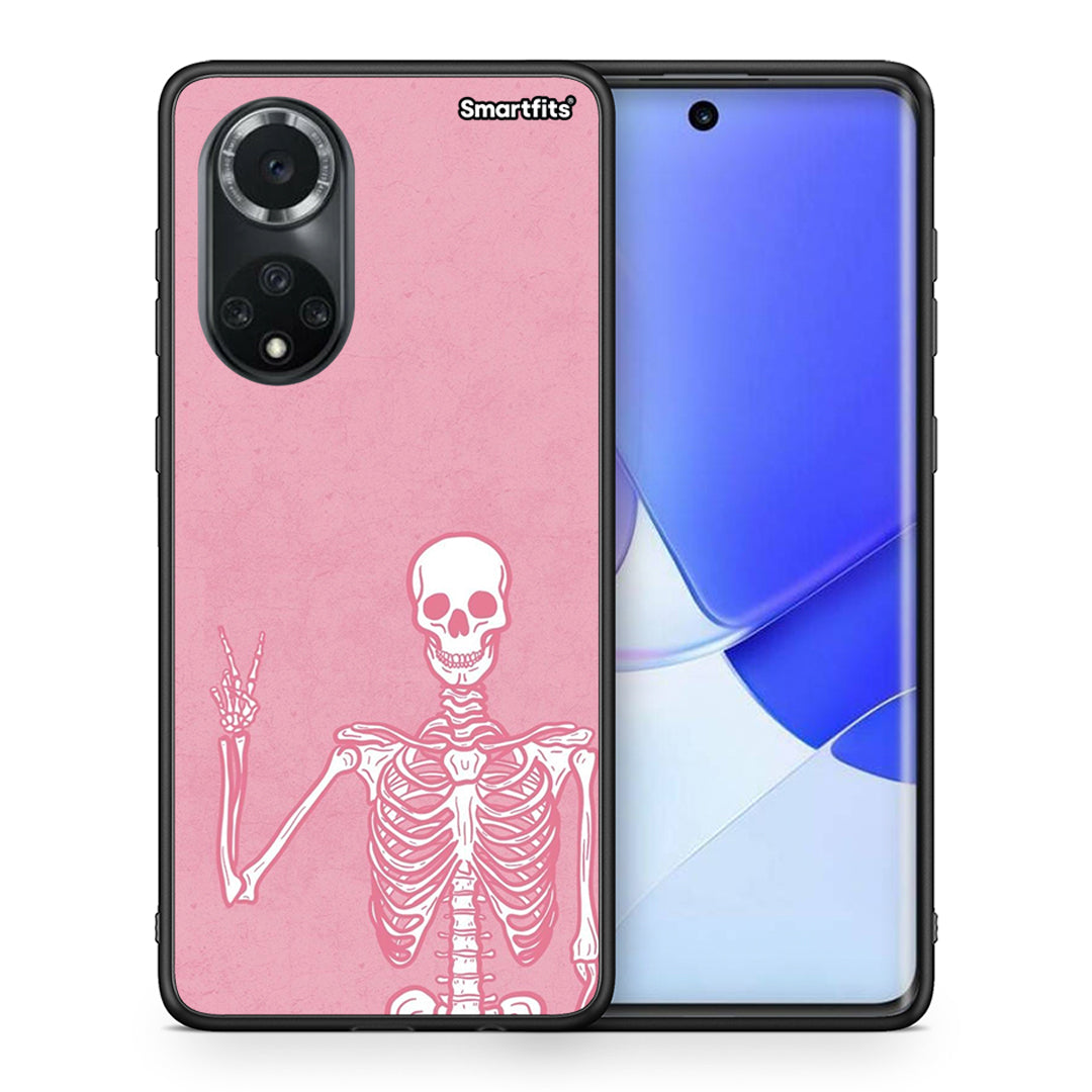 Θήκη Huawei Nova 9 / Honor 50 Halloween Motivation από τη Smartfits με σχέδιο στο πίσω μέρος και μαύρο περίβλημα | Huawei Nova 9 / Honor 50 Halloween Motivation case with colorful back and black bezels