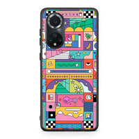 Thumbnail for Huawei Nova 9/Honor 50 Bubbles Soap θήκη από τη Smartfits με σχέδιο στο πίσω μέρος και μαύρο περίβλημα | Smartphone case with colorful back and black bezels by Smartfits
