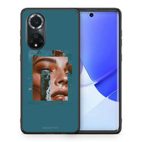 Thumbnail for Θήκη Huawei Nova 9/Honor 50 Cry An Ocean από τη Smartfits με σχέδιο στο πίσω μέρος και μαύρο περίβλημα | Huawei Nova 9/Honor 50 Cry An Ocean case with colorful back and black bezels