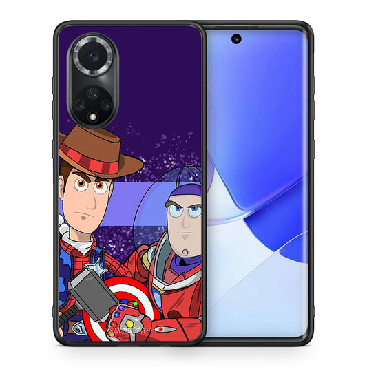 Θήκη Huawei Nova 9/Honor 50 Infinity Story από τη Smartfits με σχέδιο στο πίσω μέρος και μαύρο περίβλημα | Huawei Nova 9/Honor 50 Infinity Story case with colorful back and black bezels