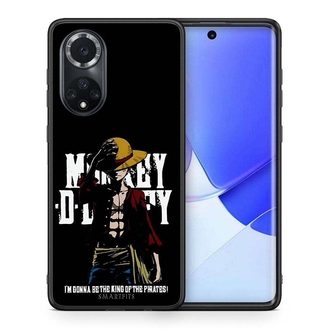 Θήκη Huawei Nova 9/Honor 50 Pirate King από τη Smartfits με σχέδιο στο πίσω μέρος και μαύρο περίβλημα | Huawei Nova 9/Honor 50 Pirate King case with colorful back and black bezels