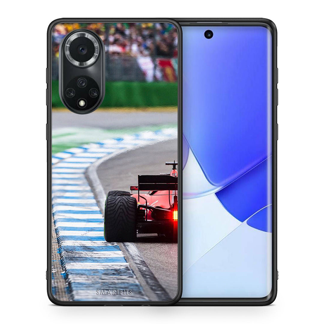 Θήκη Huawei Nova 9/Honor 50 Racing Vibes από τη Smartfits με σχέδιο στο πίσω μέρος και μαύρο περίβλημα | Huawei Nova 9/Honor 50 Racing Vibes case with colorful back and black bezels