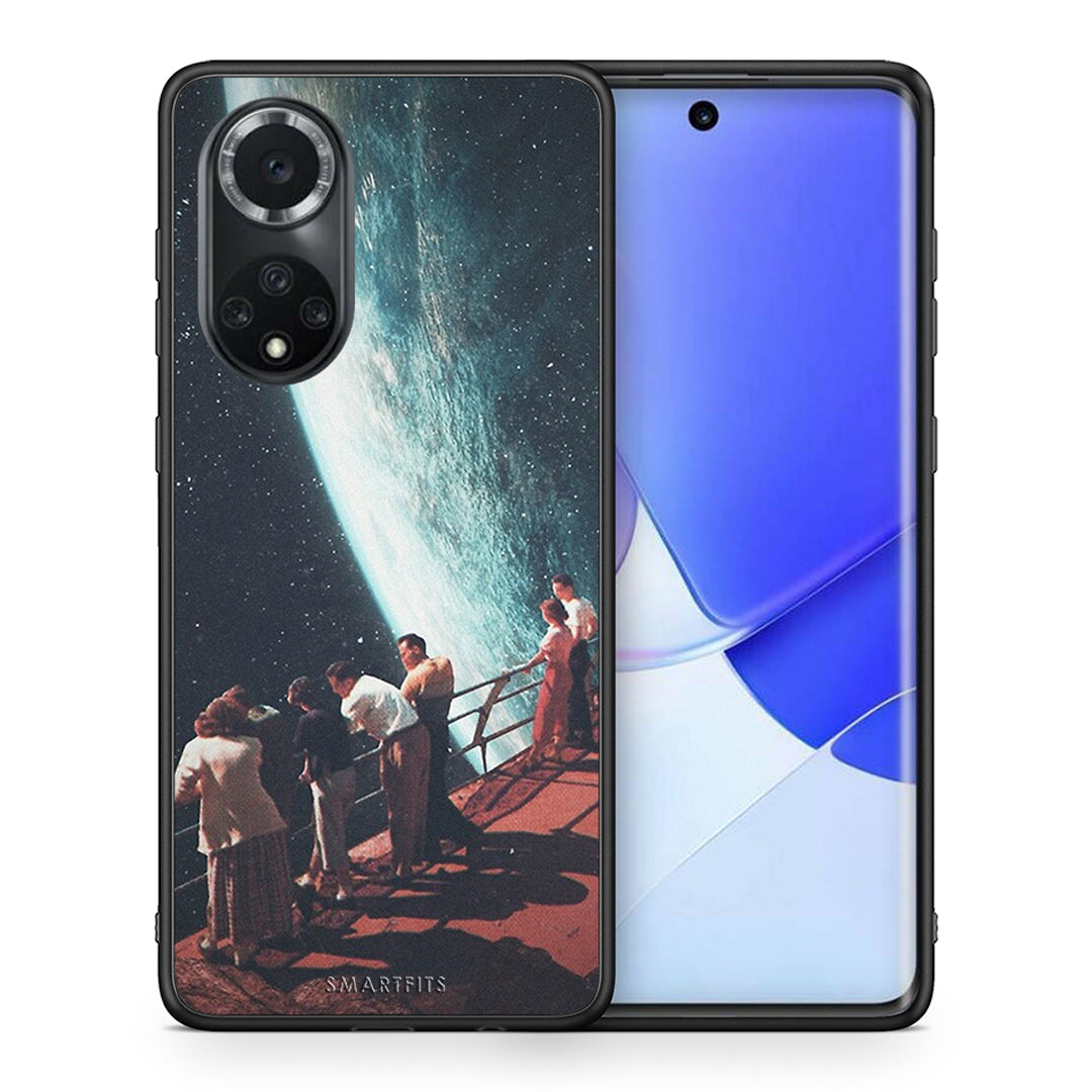 Θήκη Huawei Nova 9/Honor 50 Surreal View από τη Smartfits με σχέδιο στο πίσω μέρος και μαύρο περίβλημα | Huawei Nova 9/Honor 50 Surreal View case with colorful back and black bezels