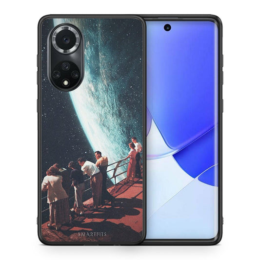 Θήκη Huawei Nova 9/Honor 50 Surreal View από τη Smartfits με σχέδιο στο πίσω μέρος και μαύρο περίβλημα | Huawei Nova 9/Honor 50 Surreal View case with colorful back and black bezels