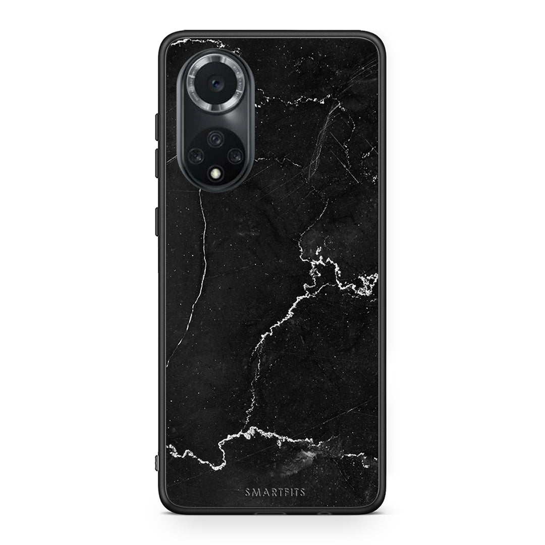 Huawei Nova 9/Honor 50 Marble Black θήκη από τη Smartfits με σχέδιο στο πίσω μέρος και μαύρο περίβλημα | Smartphone case with colorful back and black bezels by Smartfits