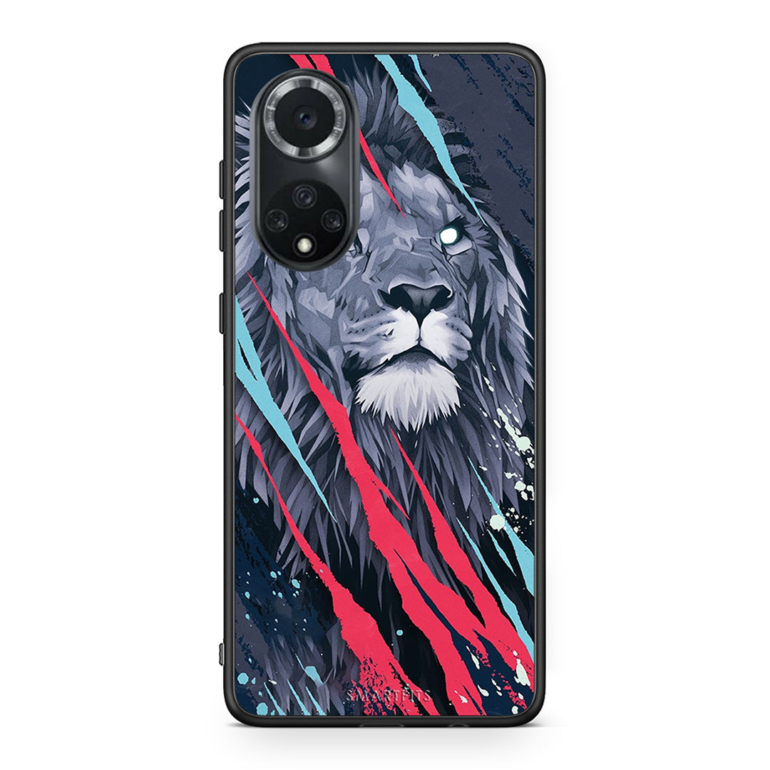 4 - Huawei Nova 9/Honor 50 Lion Designer PopArt case, cover, bumper