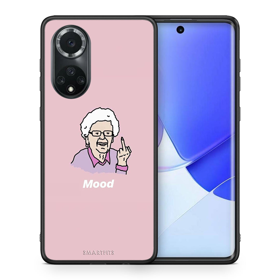 Θήκη Huawei Nova 9/Honor 50 Mood PopArt από τη Smartfits με σχέδιο στο πίσω μέρος και μαύρο περίβλημα | Huawei Nova 9/Honor 50 Mood PopArt case with colorful back and black bezels