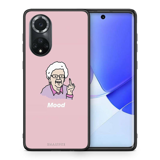 Θήκη Huawei Nova 9/Honor 50 Mood PopArt από τη Smartfits με σχέδιο στο πίσω μέρος και μαύρο περίβλημα | Huawei Nova 9/Honor 50 Mood PopArt case with colorful back and black bezels