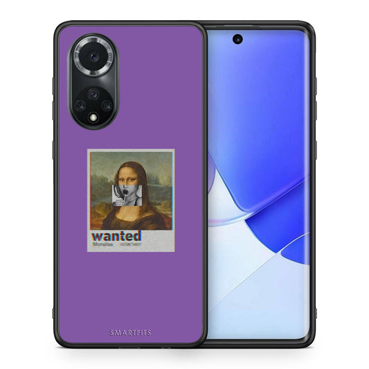 Θήκη Huawei Nova 9/Honor 50 Monalisa Popart από τη Smartfits με σχέδιο στο πίσω μέρος και μαύρο περίβλημα | Huawei Nova 9/Honor 50 Monalisa Popart case with colorful back and black bezels