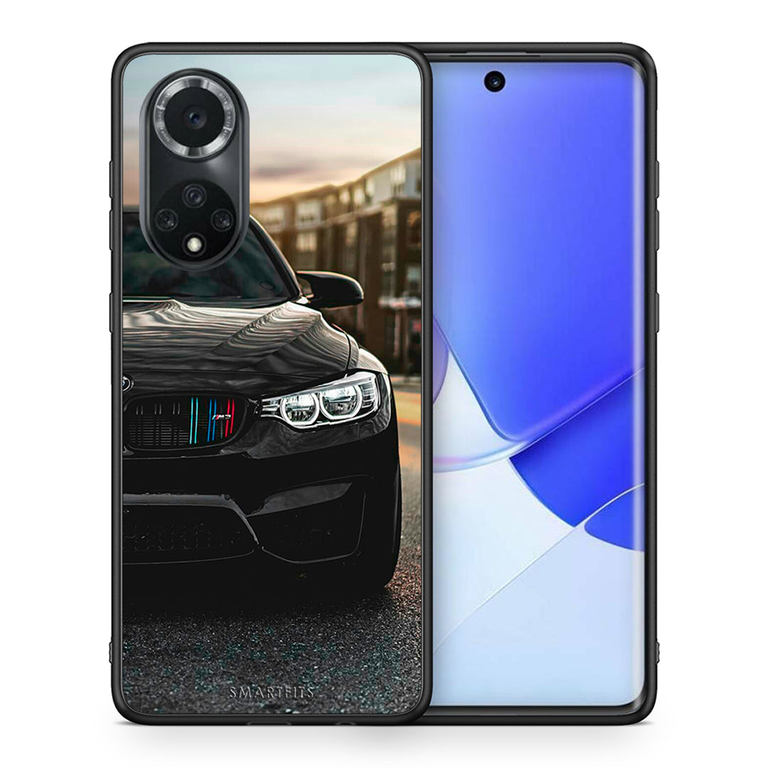 Θήκη Huawei Nova 9/Honor 50 M3 Racing από τη Smartfits με σχέδιο στο πίσω μέρος και μαύρο περίβλημα | Huawei Nova 9/Honor 50 M3 Racing case with colorful back and black bezels