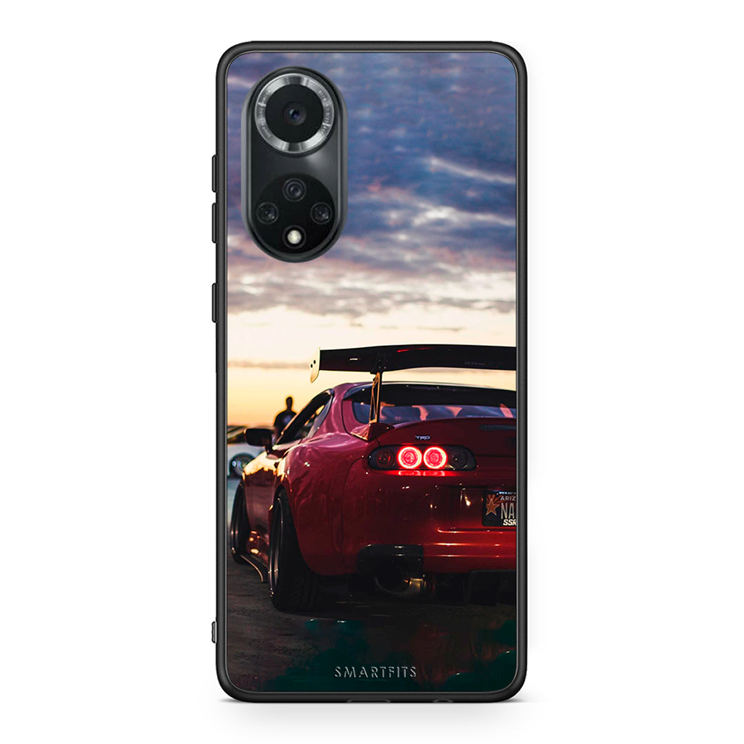 Huawei Nova 9/Honor 50 Racing Supra θήκη από τη Smartfits με σχέδιο στο πίσω μέρος και μαύρο περίβλημα | Smartphone case with colorful back and black bezels by Smartfits