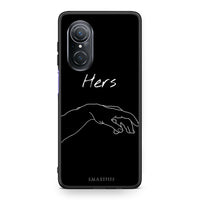 Thumbnail for Huawei Nova 9 SE Aeshetic Love 1 Θήκη Αγίου Βαλεντίνου από τη Smartfits με σχέδιο στο πίσω μέρος και μαύρο περίβλημα | Smartphone case with colorful back and black bezels by Smartfits