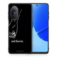 Thumbnail for Θήκη Αγίου Βαλεντίνου Huawei Nova 9 SE Always & Forever 2 από τη Smartfits με σχέδιο στο πίσω μέρος και μαύρο περίβλημα | Huawei Nova 9 SE Always & Forever 2 case with colorful back and black bezels