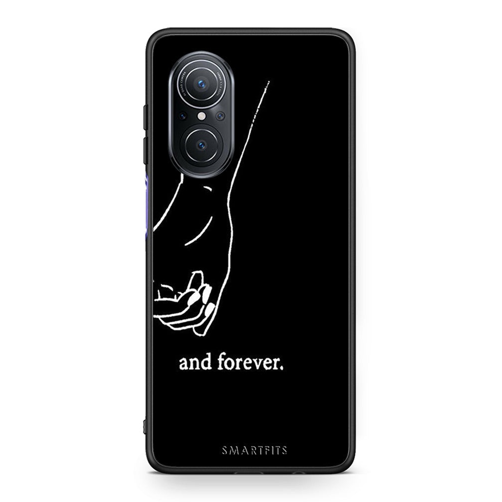Huawei Nova 9 SE Always & Forever 2 Θήκη Αγίου Βαλεντίνου από τη Smartfits με σχέδιο στο πίσω μέρος και μαύρο περίβλημα | Smartphone case with colorful back and black bezels by Smartfits