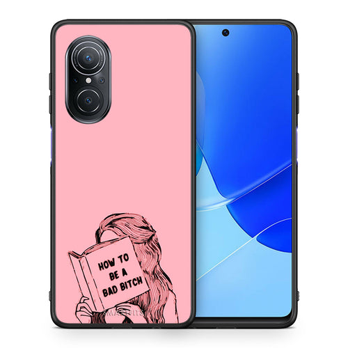 Θήκη Huawei Nova 9 SE Bad Bitch από τη Smartfits με σχέδιο στο πίσω μέρος και μαύρο περίβλημα | Huawei Nova 9 SE Bad Bitch case with colorful back and black bezels