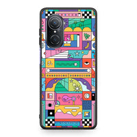Thumbnail for Huawei Nova 9 SE Bubbles Soap θήκη από τη Smartfits με σχέδιο στο πίσω μέρος και μαύρο περίβλημα | Smartphone case with colorful back and black bezels by Smartfits