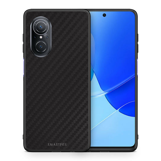 Θήκη Huawei Nova 9 SE Carbon Black από τη Smartfits με σχέδιο στο πίσω μέρος και μαύρο περίβλημα | Huawei Nova 9 SE Carbon Black case with colorful back and black bezels