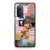 Thumbnail for Huawei Nova 9 SE Collage Bitchin Θήκη Αγίου Βαλεντίνου από τη Smartfits με σχέδιο στο πίσω μέρος και μαύρο περίβλημα | Smartphone case with colorful back and black bezels by Smartfits