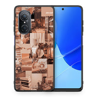 Thumbnail for Θήκη Αγίου Βαλεντίνου Huawei Nova 9 SE Collage You Can από τη Smartfits με σχέδιο στο πίσω μέρος και μαύρο περίβλημα | Huawei Nova 9 SE Collage You Can case with colorful back and black bezels