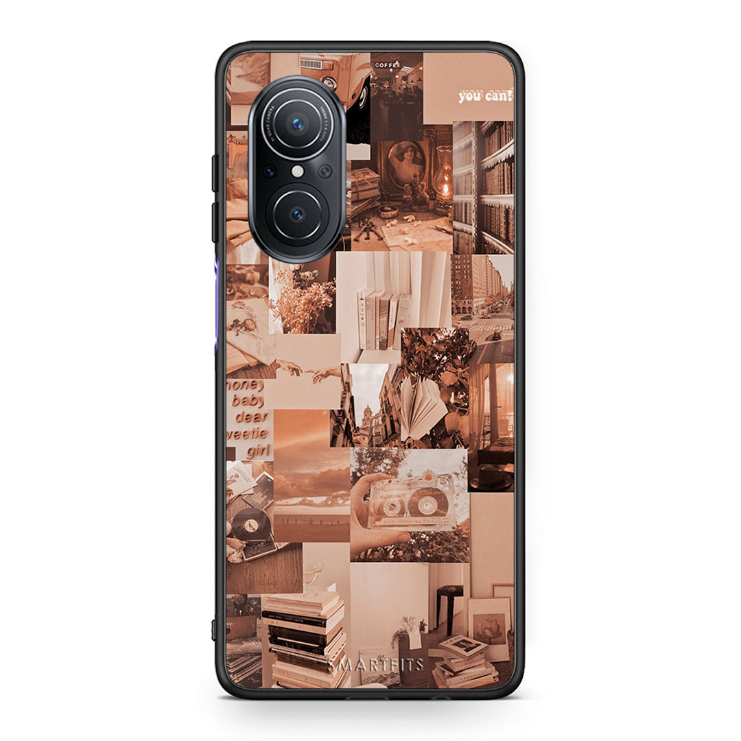 Huawei Nova 9 SE Collage You Can Θήκη Αγίου Βαλεντίνου από τη Smartfits με σχέδιο στο πίσω μέρος και μαύρο περίβλημα | Smartphone case with colorful back and black bezels by Smartfits
