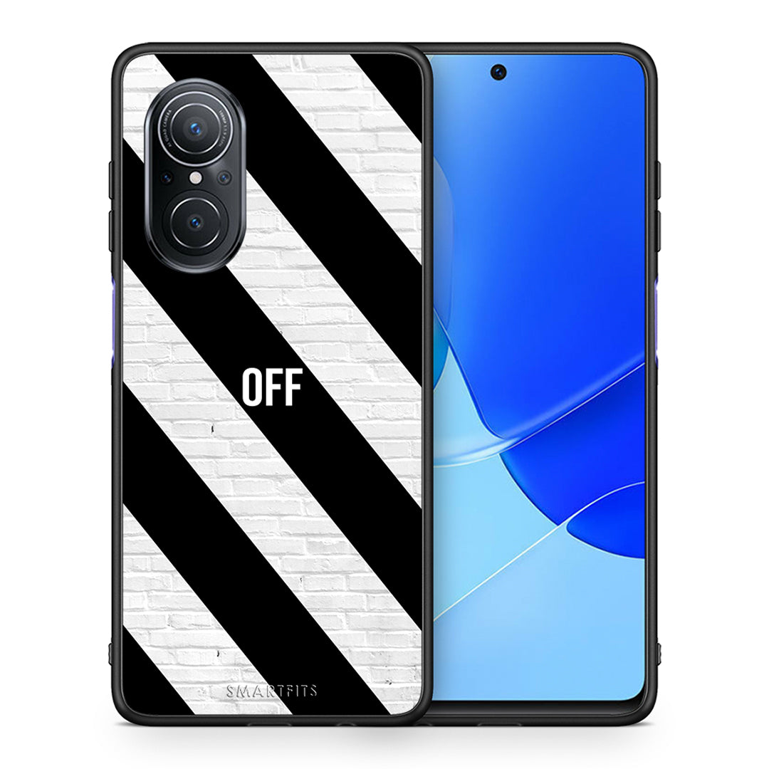 Θήκη Huawei Nova 9 SE Get Off από τη Smartfits με σχέδιο στο πίσω μέρος και μαύρο περίβλημα | Huawei Nova 9 SE Get Off case with colorful back and black bezels
