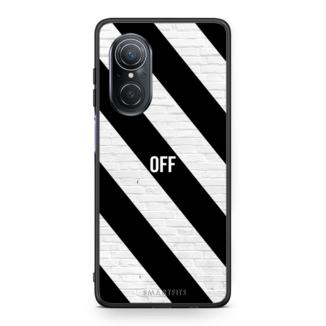 Huawei Nova 9 SE Get Off θήκη από τη Smartfits με σχέδιο στο πίσω μέρος και μαύρο περίβλημα | Smartphone case with colorful back and black bezels by Smartfits