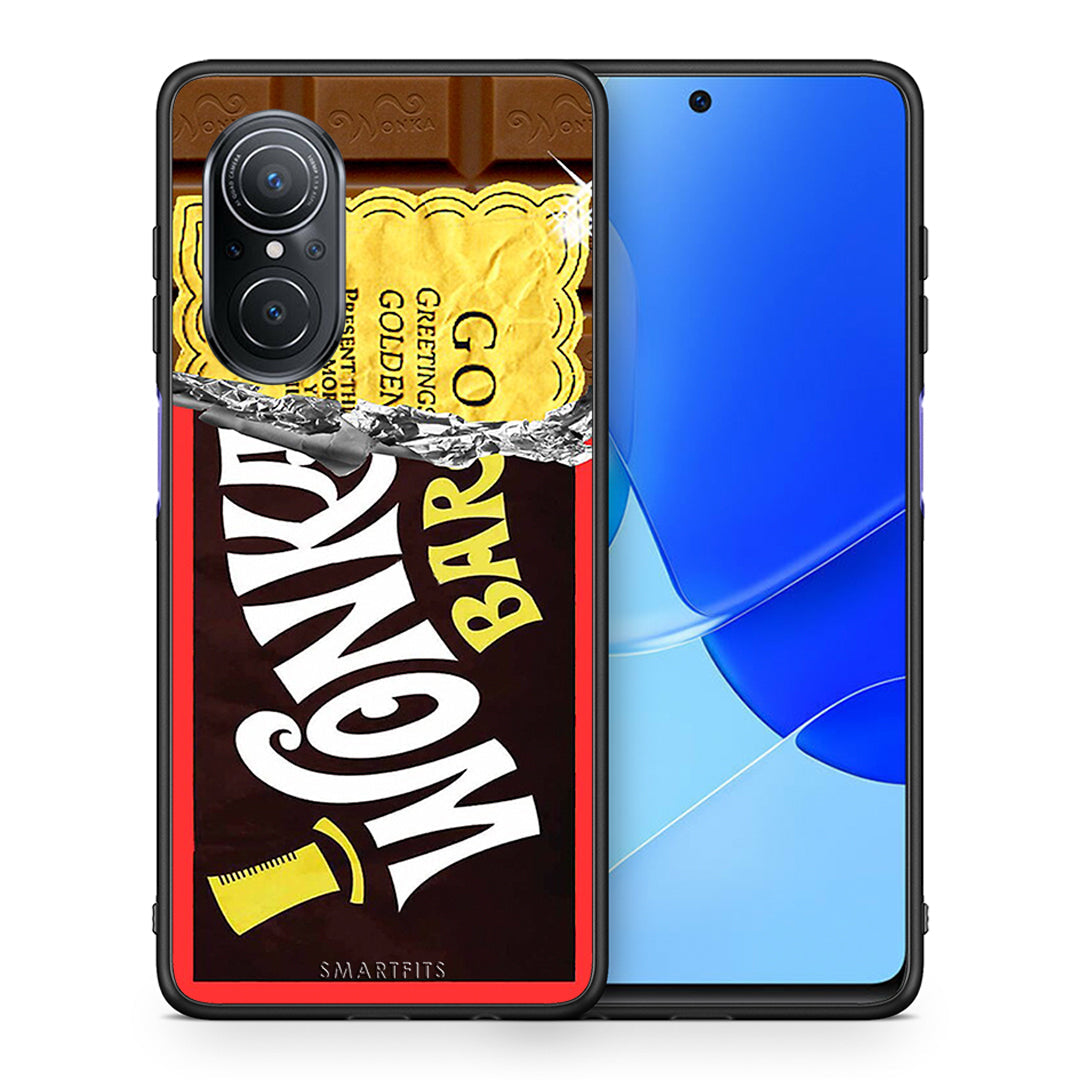 Θήκη Huawei Nova 9 SE Golden Ticket από τη Smartfits με σχέδιο στο πίσω μέρος και μαύρο περίβλημα | Huawei Nova 9 SE Golden Ticket case with colorful back and black bezels