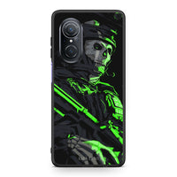 Thumbnail for Huawei Nova 9 SE Green Soldier Θήκη Αγίου Βαλεντίνου από τη Smartfits με σχέδιο στο πίσω μέρος και μαύρο περίβλημα | Smartphone case with colorful back and black bezels by Smartfits