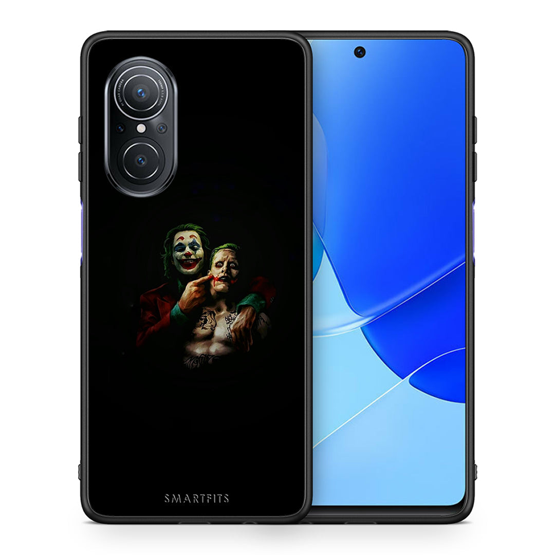 Θήκη Huawei Nova 9 SE Clown Hero από τη Smartfits με σχέδιο στο πίσω μέρος και μαύρο περίβλημα | Huawei Nova 9 SE Clown Hero case with colorful back and black bezels