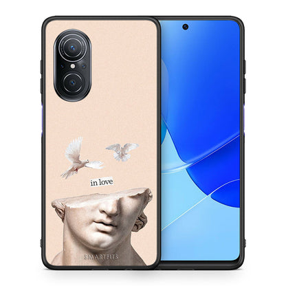 Θήκη Huawei Nova 9 SE In Love από τη Smartfits με σχέδιο στο πίσω μέρος και μαύρο περίβλημα | Huawei Nova 9 SE In Love case with colorful back and black bezels