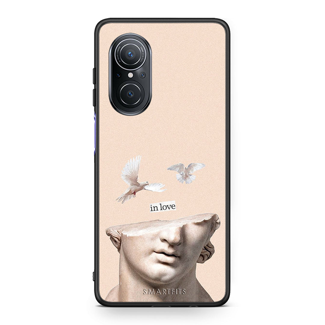 Huawei Nova 9 SE In Love θήκη από τη Smartfits με σχέδιο στο πίσω μέρος και μαύρο περίβλημα | Smartphone case with colorful back and black bezels by Smartfits