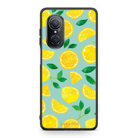 Thumbnail for Huawei Nova 9 SE Lemons θήκη από τη Smartfits με σχέδιο στο πίσω μέρος και μαύρο περίβλημα | Smartphone case with colorful back and black bezels by Smartfits