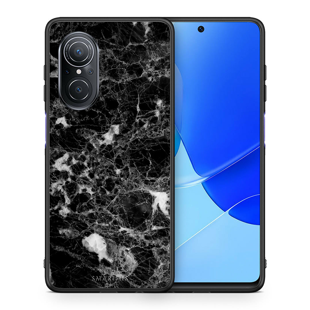 Θήκη Huawei Nova 9 SE Male Marble από τη Smartfits με σχέδιο στο πίσω μέρος και μαύρο περίβλημα | Huawei Nova 9 SE Male Marble case with colorful back and black bezels