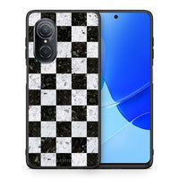 Thumbnail for Θήκη Huawei Nova 9 SE Square Geometric Marble από τη Smartfits με σχέδιο στο πίσω μέρος και μαύρο περίβλημα | Huawei Nova 9 SE Square Geometric Marble case with colorful back and black bezels