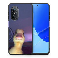 Thumbnail for Θήκη Huawei Nova 9 SE Meme Duck από τη Smartfits με σχέδιο στο πίσω μέρος και μαύρο περίβλημα | Huawei Nova 9 SE Meme Duck case with colorful back and black bezels