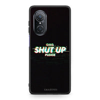 Thumbnail for Huawei Nova 9 SE OMG ShutUp θήκη από τη Smartfits με σχέδιο στο πίσω μέρος και μαύρο περίβλημα | Smartphone case with colorful back and black bezels by Smartfits