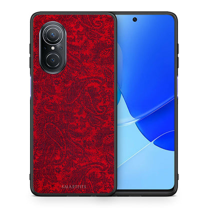 Θήκη Huawei Nova 9 SE Paisley Cashmere από τη Smartfits με σχέδιο στο πίσω μέρος και μαύρο περίβλημα | Huawei Nova 9 SE Paisley Cashmere case with colorful back and black bezels