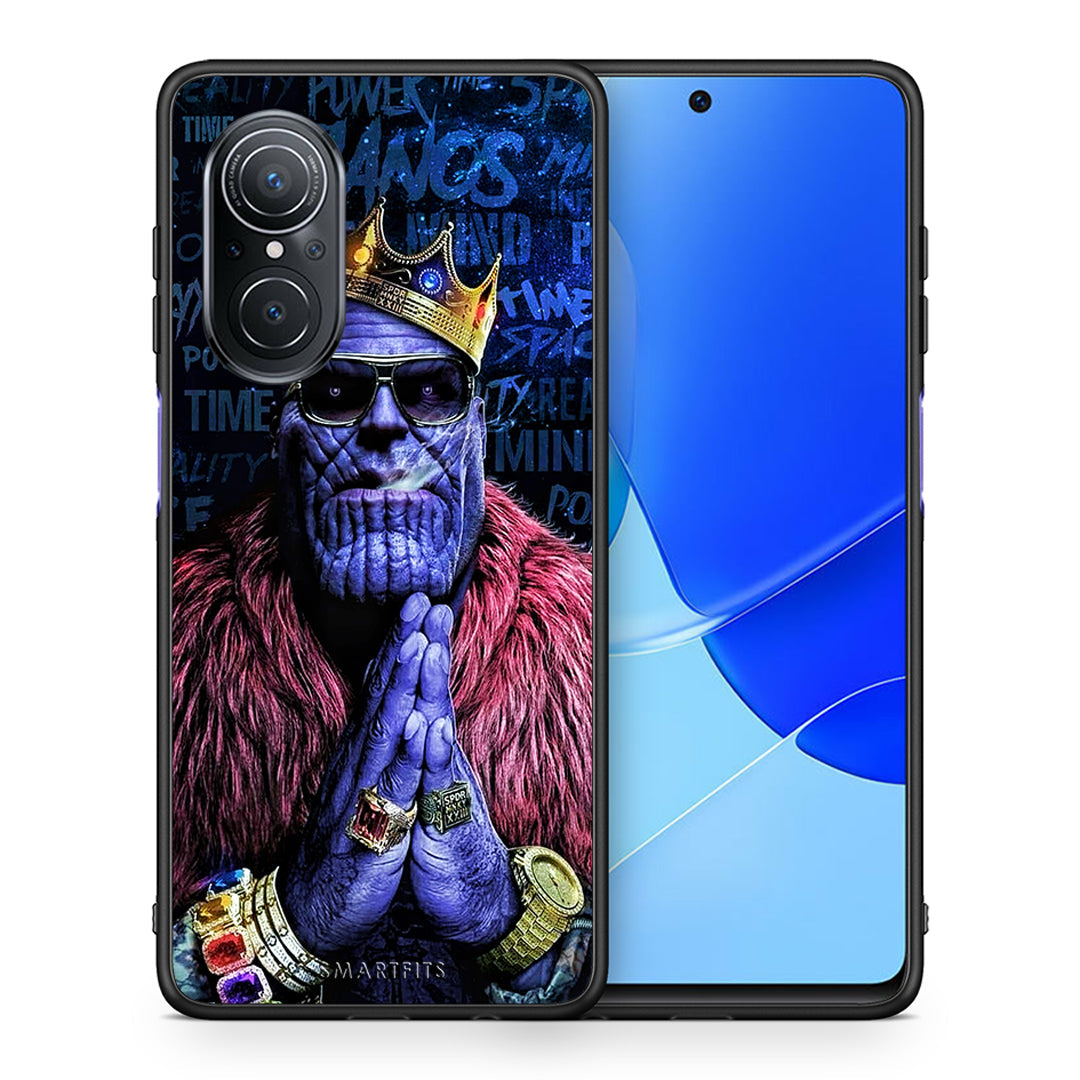 Θήκη Huawei Nova 9 SE Thanos PopArt από τη Smartfits με σχέδιο στο πίσω μέρος και μαύρο περίβλημα | Huawei Nova 9 SE Thanos PopArt case with colorful back and black bezels