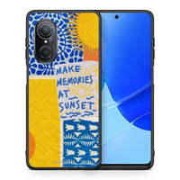 Thumbnail for Θήκη Huawei Nova 9 SE Sunset Memories από τη Smartfits με σχέδιο στο πίσω μέρος και μαύρο περίβλημα | Huawei Nova 9 SE Sunset Memories case with colorful back and black bezels