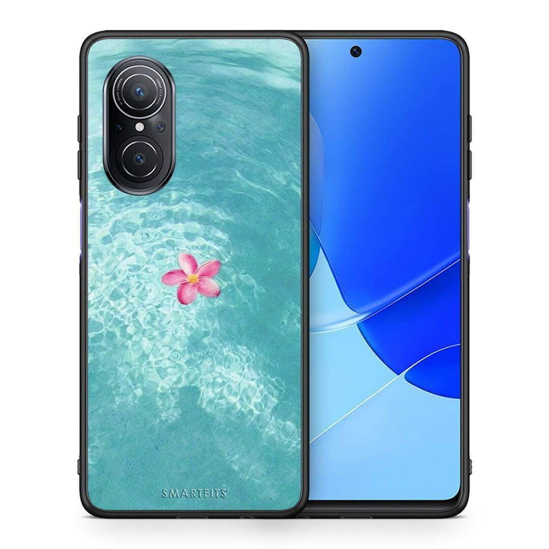 Θήκη Huawei Nova 9 SE Water Flower από τη Smartfits με σχέδιο στο πίσω μέρος και μαύρο περίβλημα | Huawei Nova 9 SE Water Flower case with colorful back and black bezels