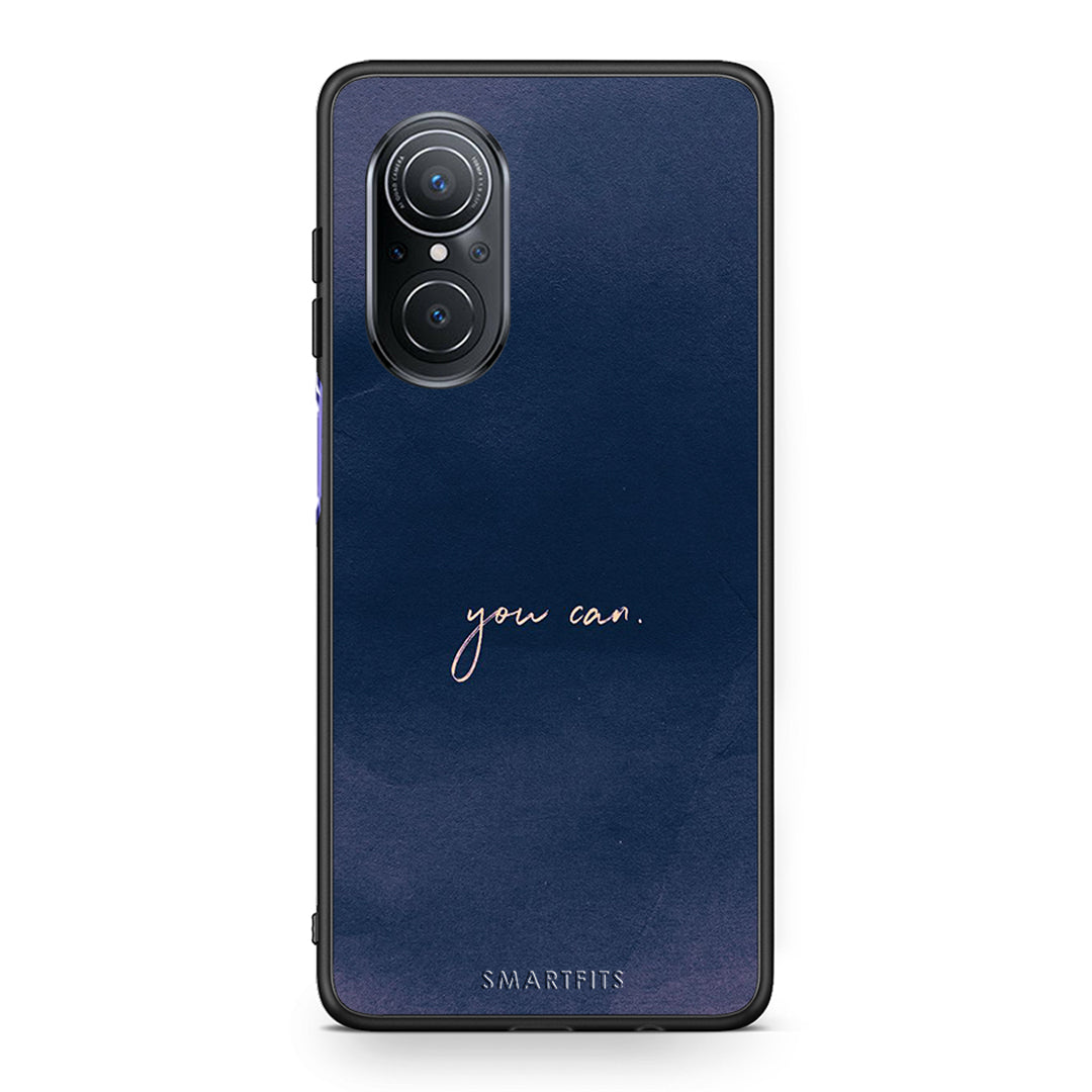 Huawei Nova 9 SE You Can θήκη από τη Smartfits με σχέδιο στο πίσω μέρος και μαύρο περίβλημα | Smartphone case with colorful back and black bezels by Smartfits