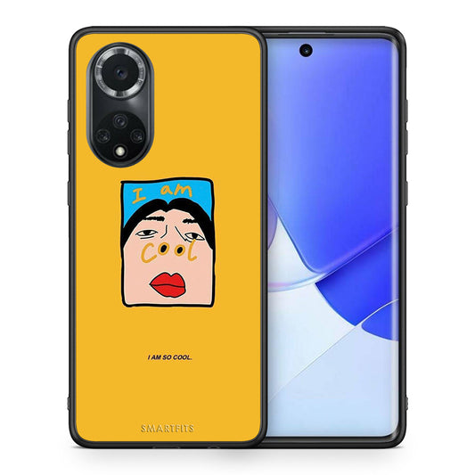 Θήκη Αγίου Βαλεντίνου Huawei Nova 9 / Honor 50 So Cool από τη Smartfits με σχέδιο στο πίσω μέρος και μαύρο περίβλημα | Huawei Nova 9 / Honor 50 So Cool case with colorful back and black bezels