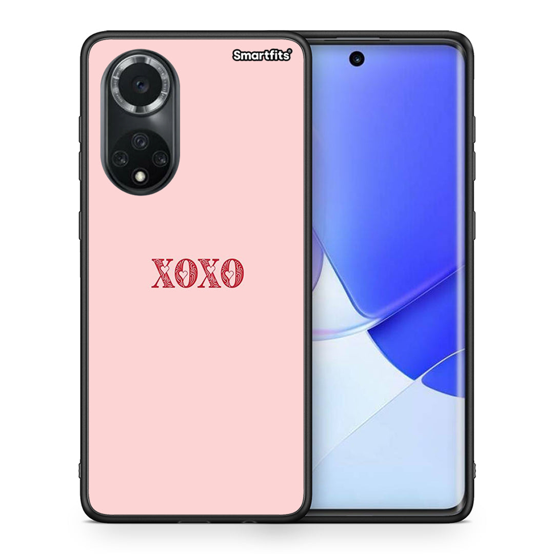 Θήκη Huawei Nova 9/Honor 50 XOXO Love από τη Smartfits με σχέδιο στο πίσω μέρος και μαύρο περίβλημα | Huawei Nova 9/Honor 50 XOXO Love case with colorful back and black bezels